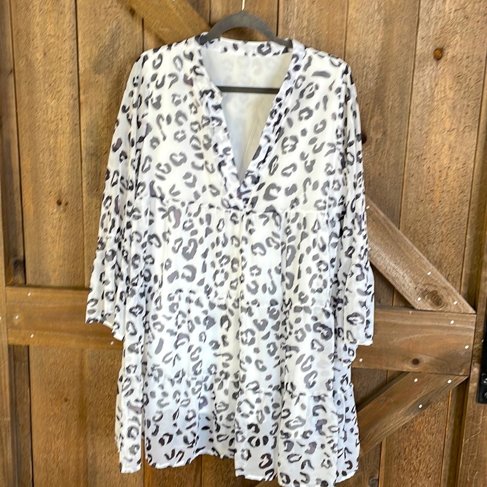 Sassy Leopard Print Dress